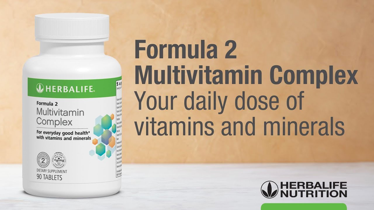 Herbalife Formula 2 Multivitamin Complex- 90 tabs