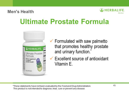 Herbalife Ultimate Prostate Formula- 60 Softgel